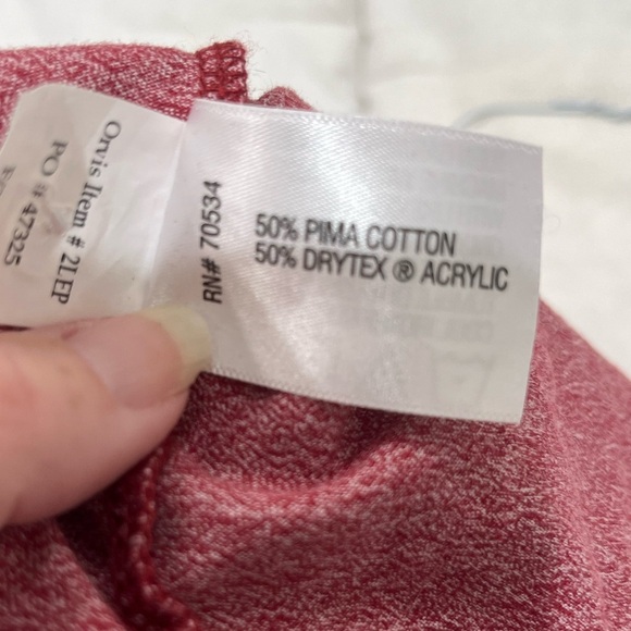 Orvis Polo with Pocket drytex size large red - Picture 4 of 4